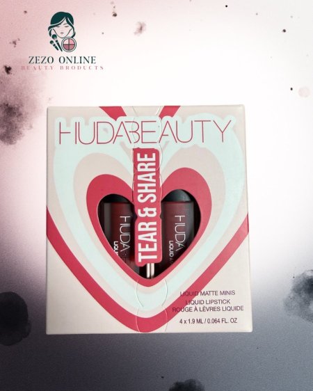 مجموعة 4 أصابع حُمرة مُصغّرة من هدى بيوتي