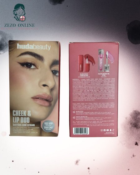 هدى بيوتي cheek&lip due