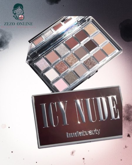 هدى بيوتي icy nude eyeshadow pallete