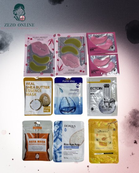 10 ماسكات مختلفة