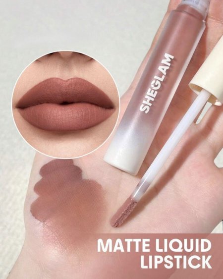 أحمر شفاه سائل مطفيّ اللّمعان