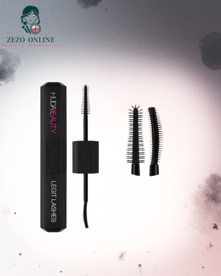 HUDA BEAUTY LEGIT LASHES Double-Ended Volumizing and Lengthening Mascara – large