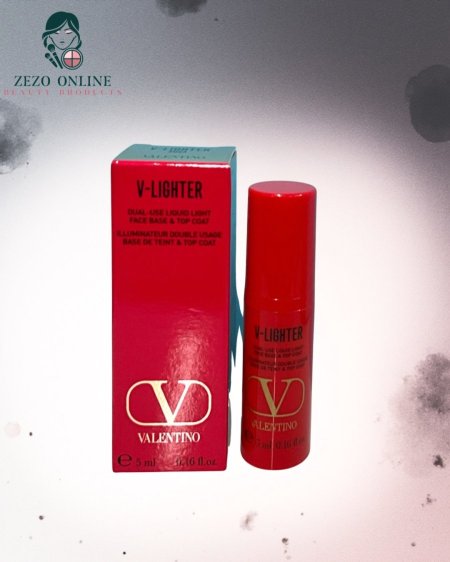 V-Lighter dual use liquid light face base& top coat Rosa 5 ml    