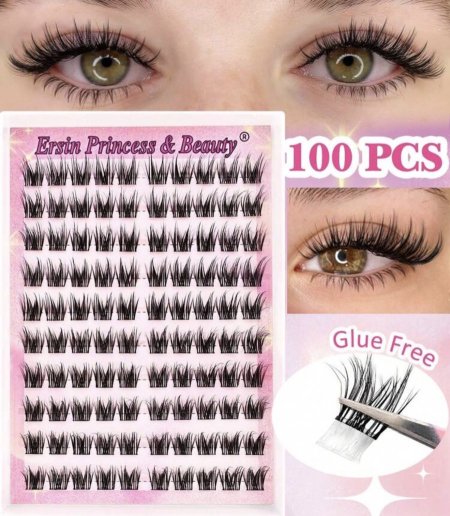 Lashes no glue needed