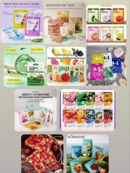 ماسكات وجه ترندات